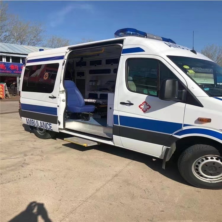 东莞生态园私人长途救护车出租转院回家